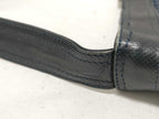 Bottega Veneta Shoulder Bag Navy Canvas Leather — view 5