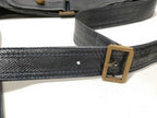 Bottega Veneta Shoulder Bag Navy Canvas Leather — view 4
