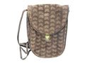 Bottega Veneta Shoulder Bag Brown Suede Leather Butterfly