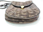 Bottega Veneta Shoulder Bag Brown Suede Leather Butterfly — view 4