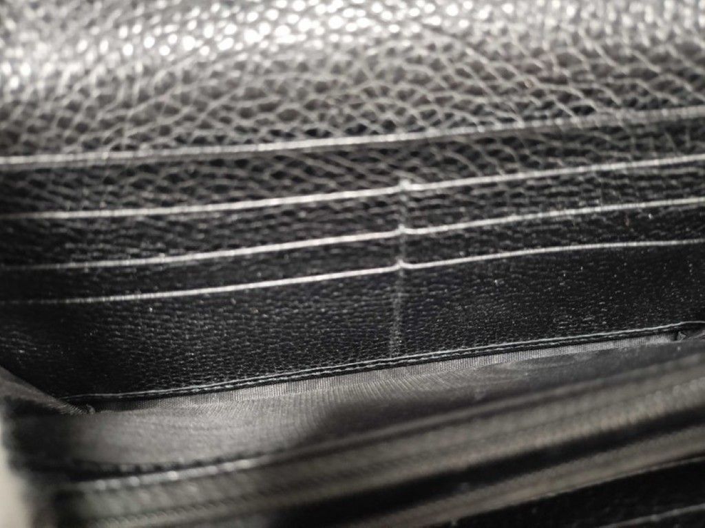Gucci Wallet Interlocking G Black Leather Bifold — view 7