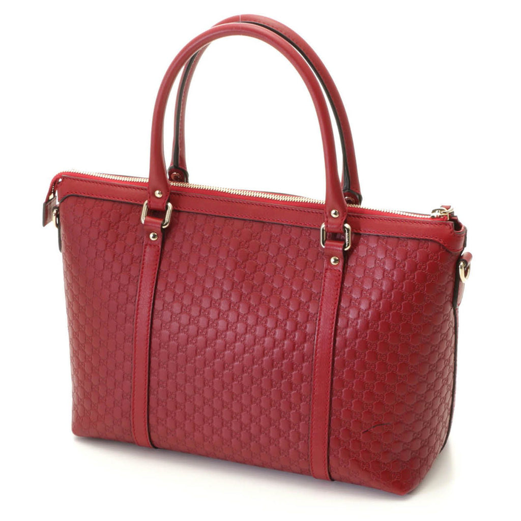 Gucci Micro Guccissima 2-Way Bag Red Leather — view 2