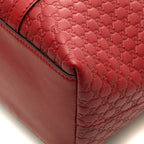 Gucci Micro Guccissima 2-Way Bag Red Leather — view 8