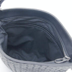 Bottega Veneta Intrecciato Shoulder Bag Black Leather — view 8