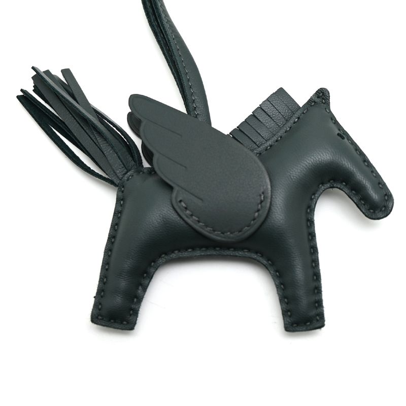 Hermes Rodeo Pegasus Bag Charm Green — view 2