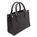 Louis Vuitton On The Go BB 2-Way Handbag Shoulder Monogram Empreinte Black — view 4