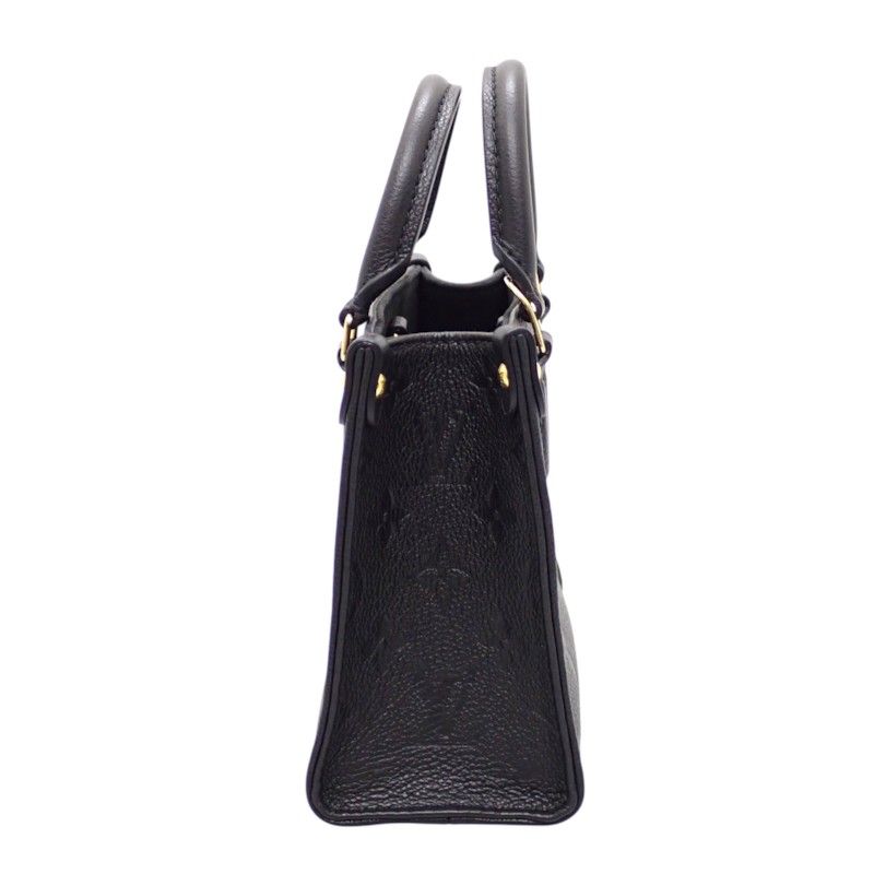 Louis Vuitton On The Go BB 2-Way Handbag Shoulder Monogram Empreinte Black — view 5