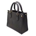Louis Vuitton On The Go BB 2-Way Handbag Shoulder Monogram Empreinte Black — view 3
