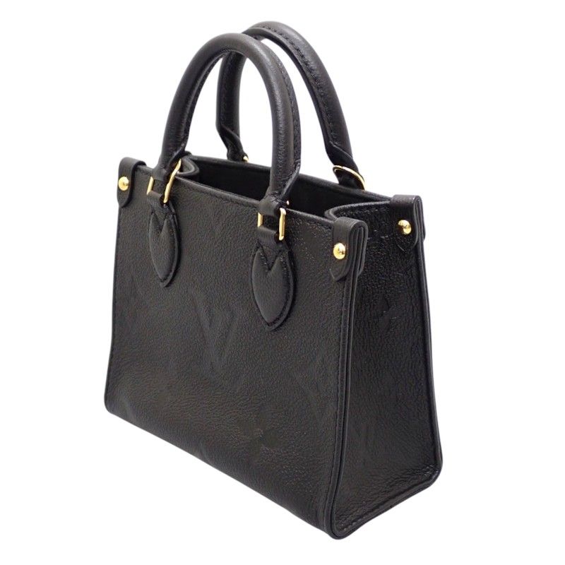 Louis Vuitton On The Go BB 2-Way Handbag Shoulder Monogram Empreinte Black — view 3