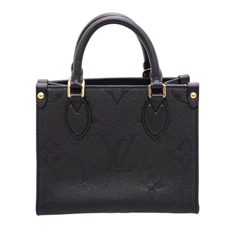 Louis Vuitton On The Go BB 2-Way Handbag Shoulder Monogram Empreinte Black — view 2