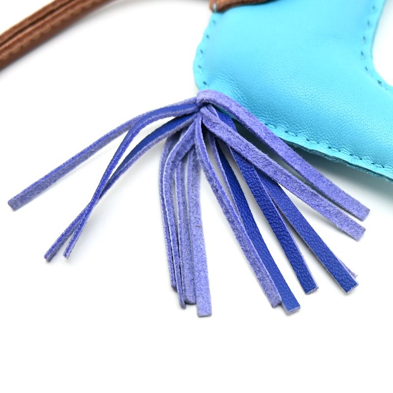 Hermes Rodeo Pegasus Bag Charm Blue — view 4