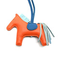 Hermes Rodeo Pegasus Bag Charm Orange