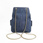 Chanel Backpack Blue — view 3