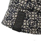 Loewe Hat Reversible Anagram Jacquard Nylon Bakeha Bucket Hat Black — view 8