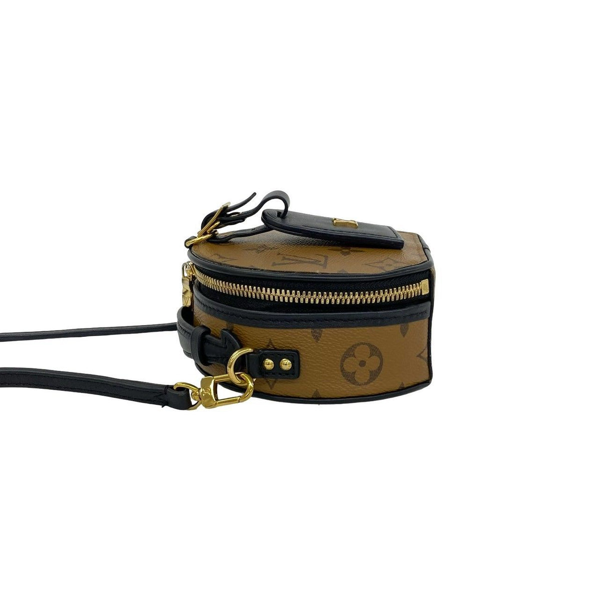 Louis Vuitton Mini Boite Chapeau Monogram Reverse Leather 2-Way Shoulder Bag — view 5
