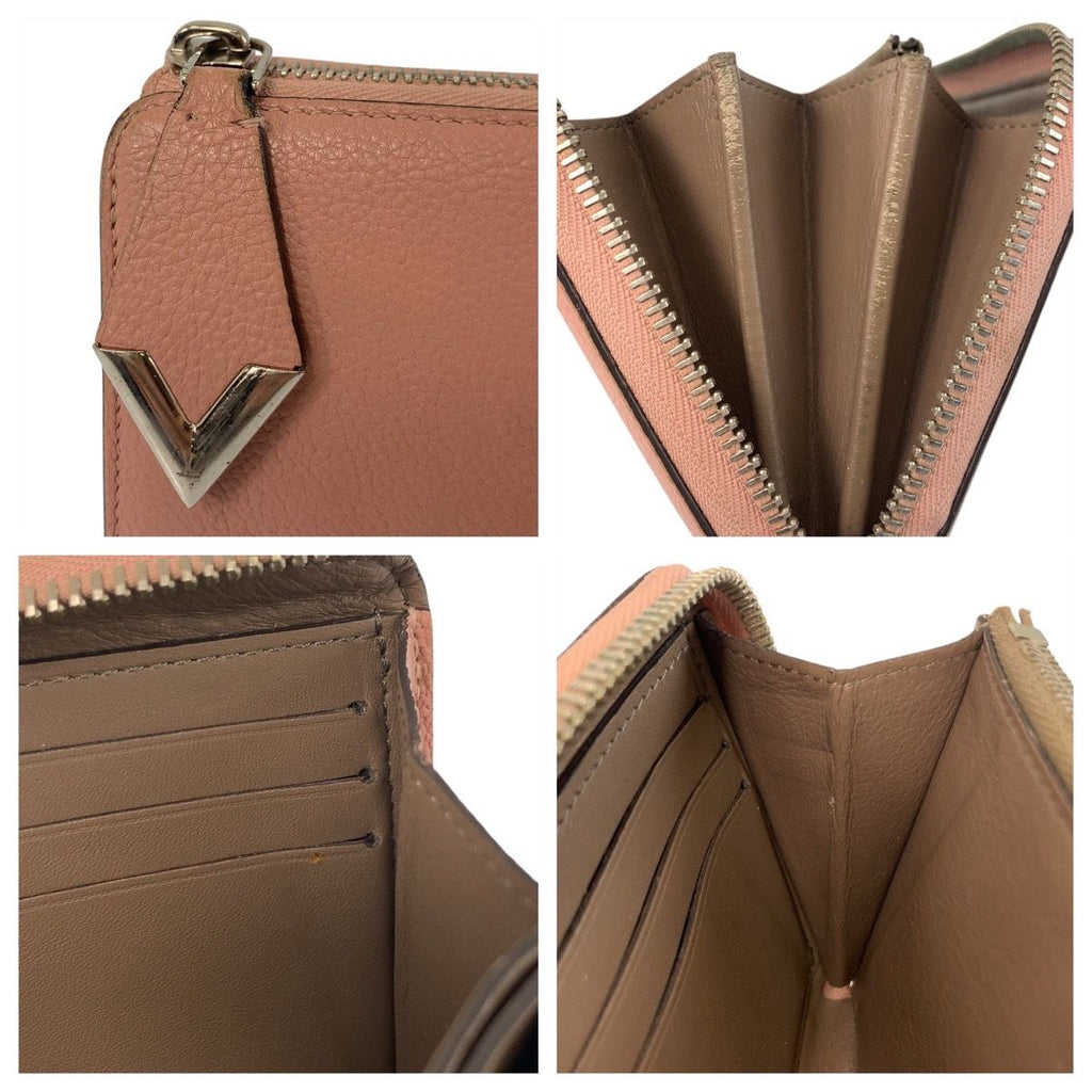 Louis Vuitton Portefeuille Comet Magnolia Pink Greige Wallet — view 6