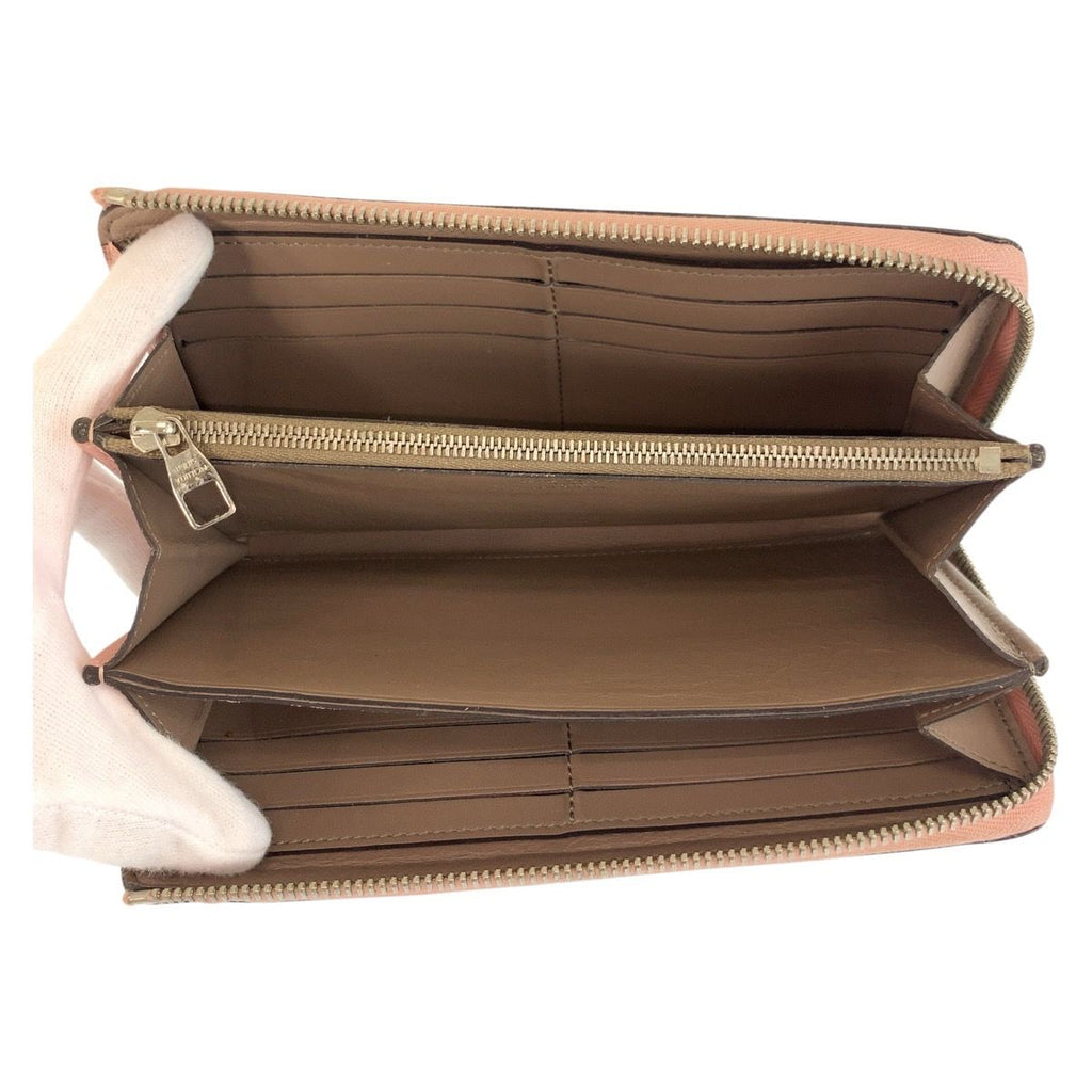 Louis Vuitton Portefeuille Comet Magnolia Pink Greige Wallet — view 8