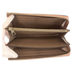 Louis Vuitton Portefeuille Comet Magnolia Pink Greige Wallet — view 8