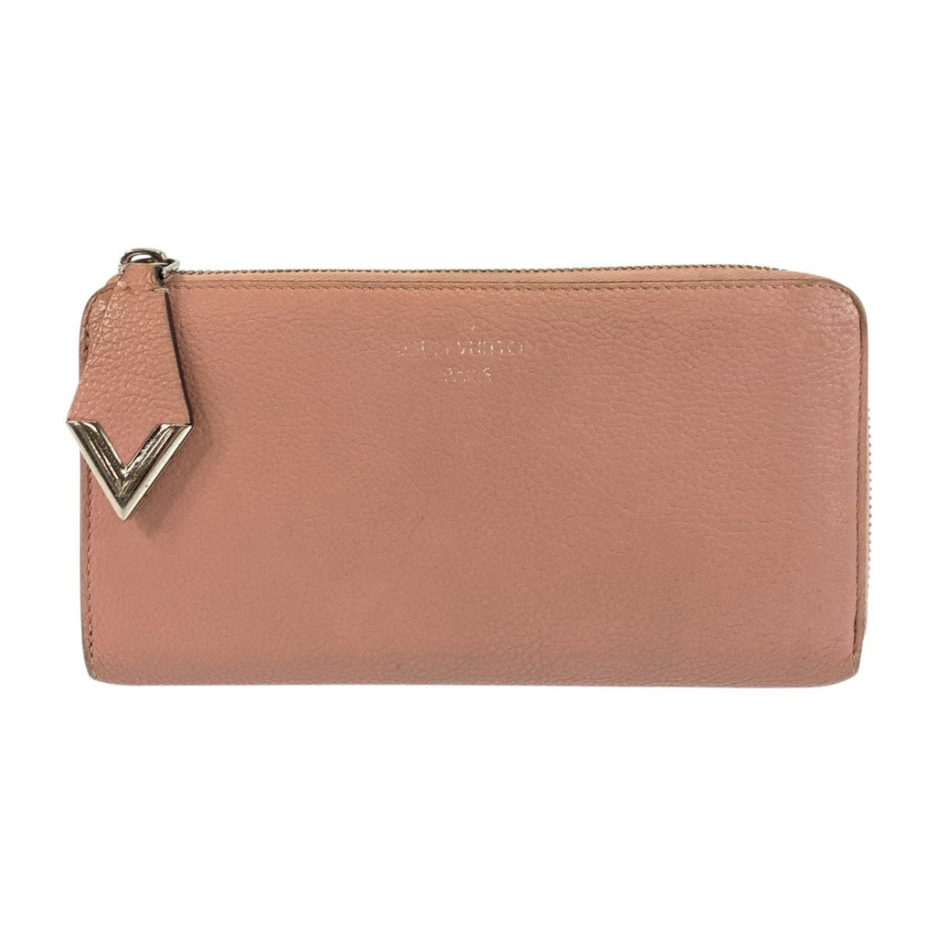 Louis Vuitton Portefeuille Comet Magnolia Pink Greige Wallet