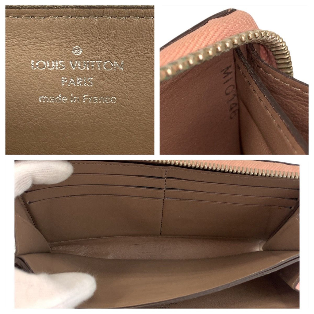 Louis Vuitton Portefeuille Comet Magnolia Pink Greige Wallet — view 7
