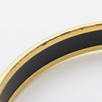 Hermes Bracelet Enamel PM Metal Multicolor Black Gold Cloisonne — view 5