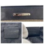 Gucci Black Beige Silver Mini Shoulder Bag Pouch — view 4