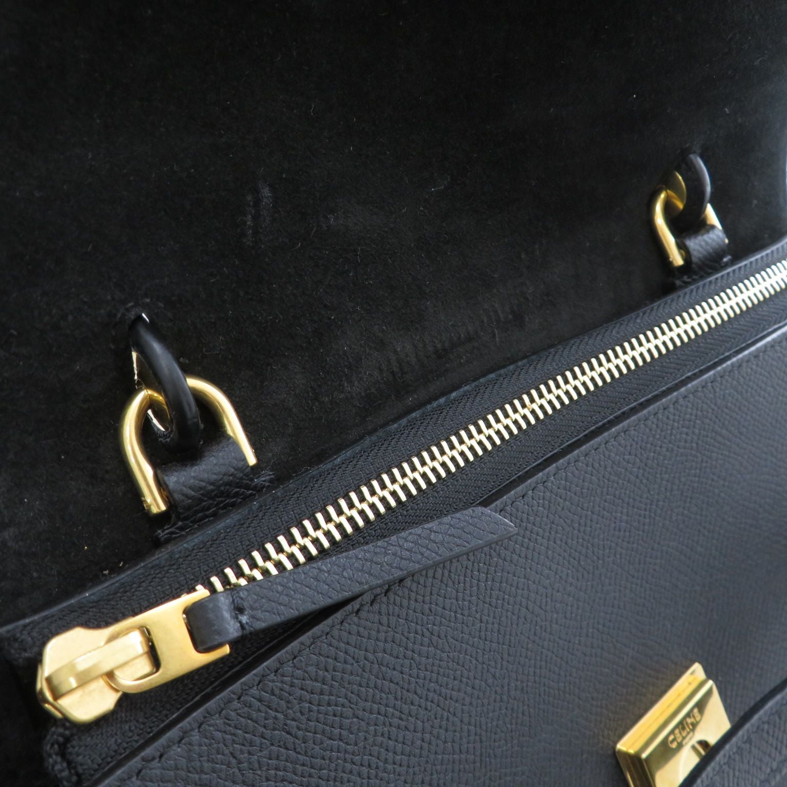 Celine Belt Bag Micro Leather Black — view 6