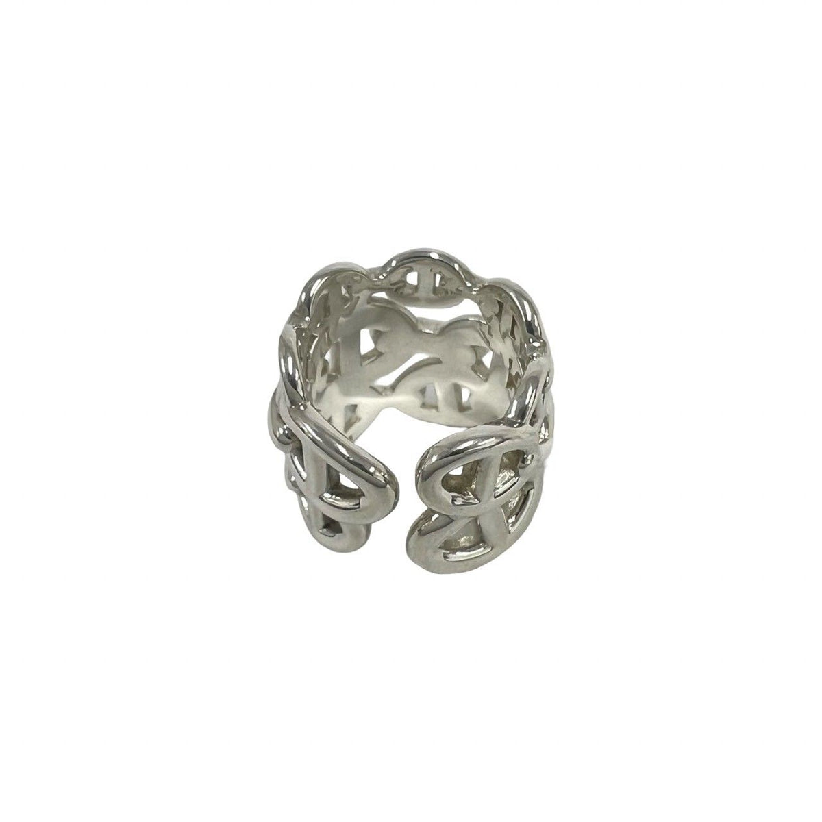 Hermes Enchainee GM Ring 925 Sterling Silver — view 6