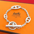 Hermes Farandole LG Bracelet 925 Sterling Silver