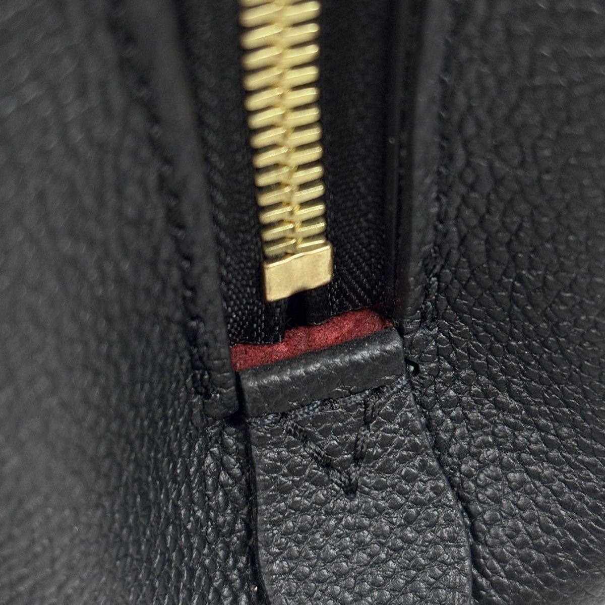 Louis Vuitton Montaigne BB Handbag Bicolor 2-Way Monogram Empreinte Black Beige — view 4