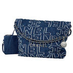 Chanel Shoulder Bag Chanel 22 Denim Blue