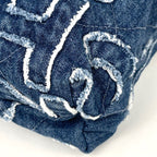 Chanel Shoulder Bag Chanel 22 Denim Blue — view 3