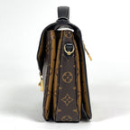 Louis Vuitton Pochette Metis MM 2-Way Shoulder Bag Monogram Reverse Brown — view 2