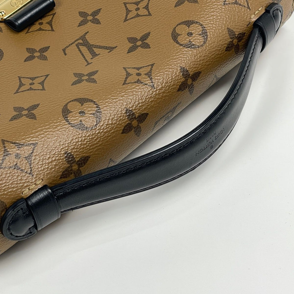 Louis Vuitton Pochette Metis MM 2-Way Shoulder Bag Monogram Reverse Brown — view 8
