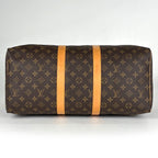 Louis Vuitton Keepall 45 Boston Bag Monogram Brown — view 2