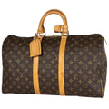Louis Vuitton Keepall 45 Boston Bag Monogram Brown