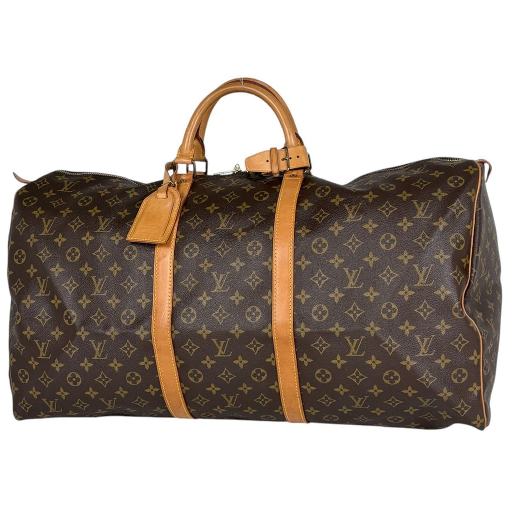 Louis Vuitton Keepall 60 Boston Bag Monogram Brown