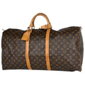 Louis Vuitton Keepall 60 Boston Bag Monogram Brown