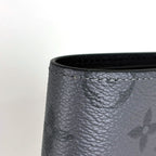 Louis Vuitton Portefeuille Slender Bifold Wallet Monogram Eclipse Gray Noir — view 4