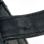 Chanel Shoulder Bag Quilted CC Logo Leather Black — view 8