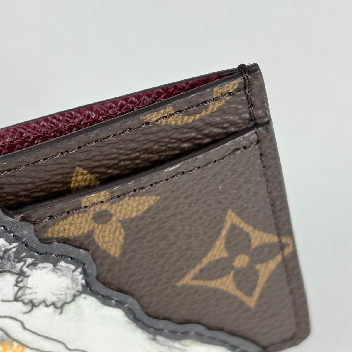 Louis Vuitton Card Case Catnap Monogram Brown — view 5