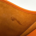 Hermes Evelyne 2 Shoulder Bag GM Perforated H Logo Veau Epsom Potiron — view 6