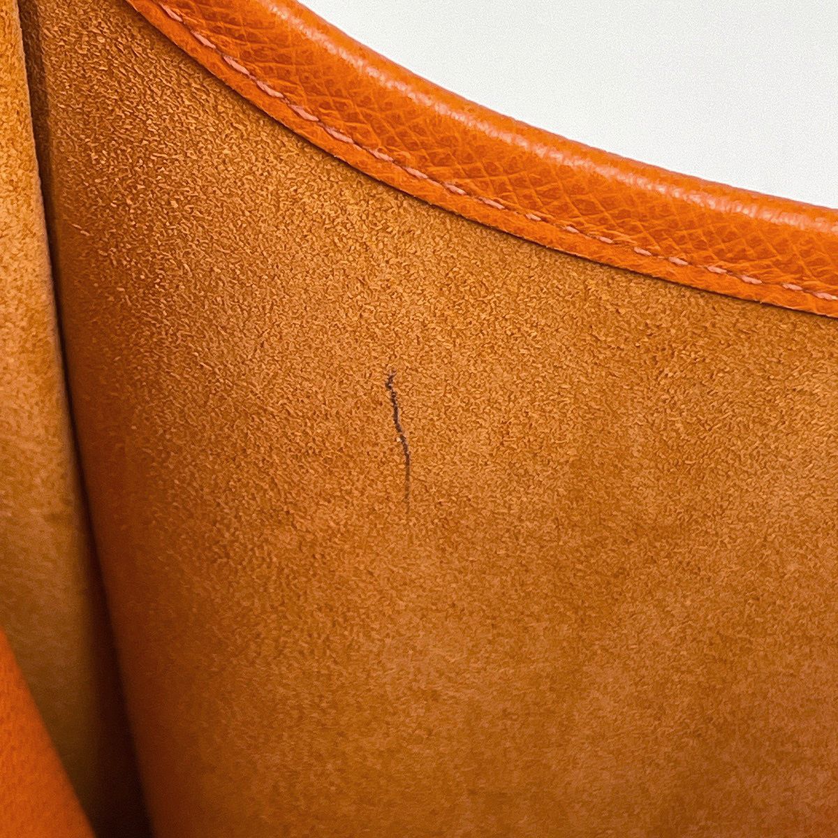 Hermes Evelyne 2 Shoulder Bag GM Perforated H Logo Veau Epsom Potiron — view 5