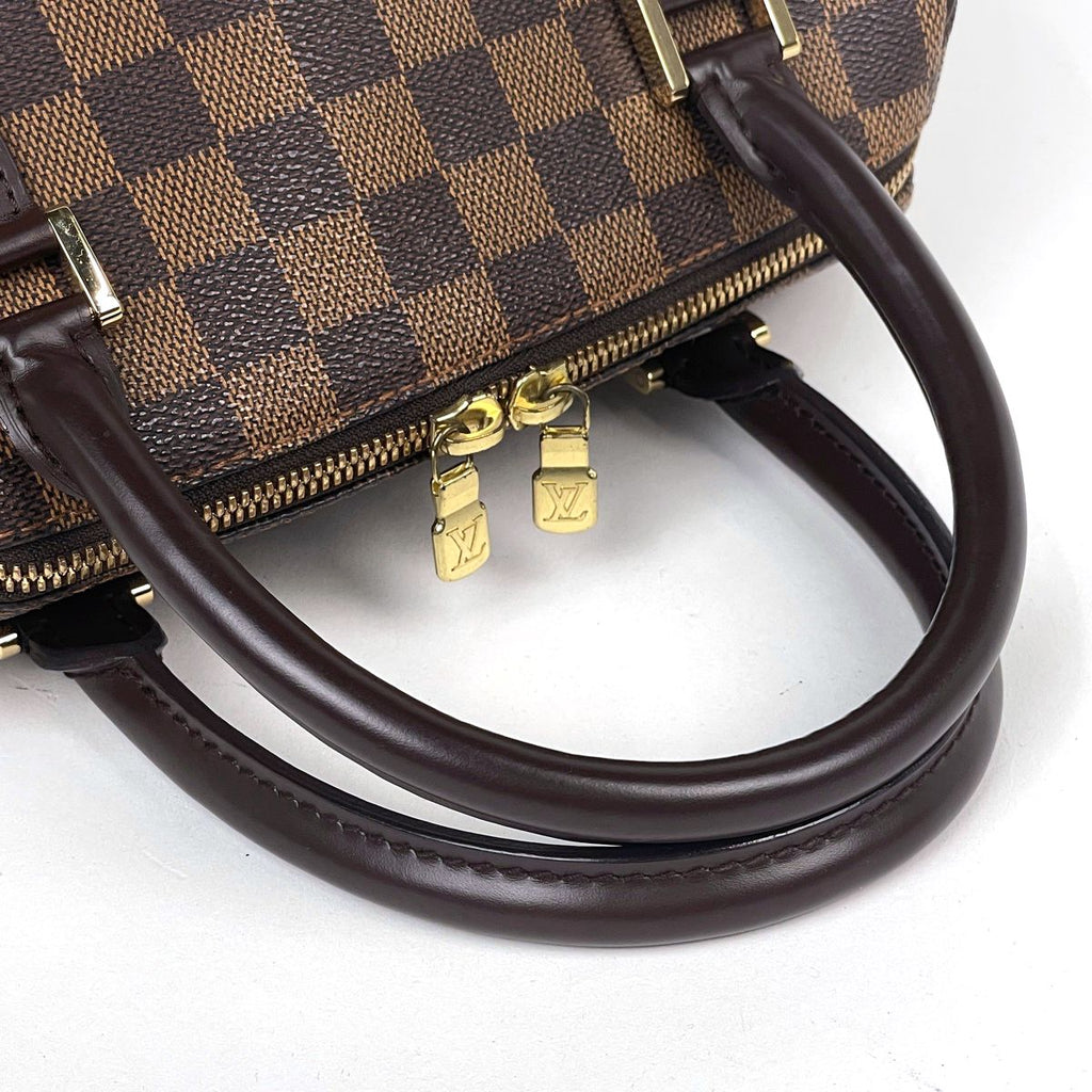 Louis Vuitton Riviera MM Mini Boston Bag Damier Brown — view 4