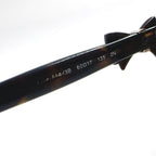 Chanel Side Ribbon CC Logo Acetate Metal Silver Brown Sunglasses Eyewear — view 4