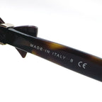 Chanel Side Ribbon CC Logo Acetate Metal Silver Brown Sunglasses Eyewear — view 3