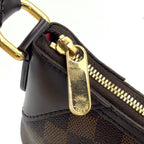 Louis Vuitton Thames PM Damier Ebene Leather Brown Shoulder Bag Gold — view 6