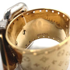 Louis Vuitton Nanogram Gold Plated Silver Ring — view 8