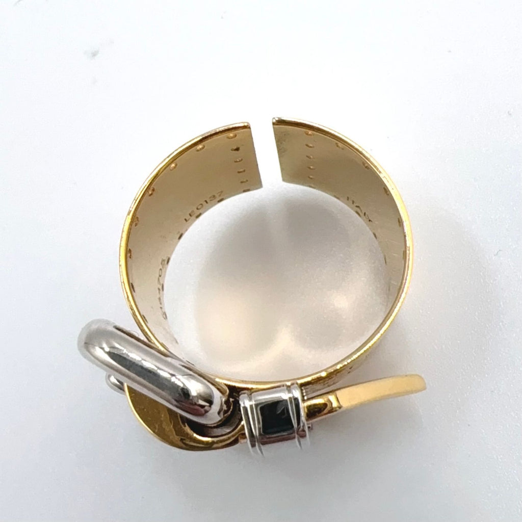 Louis Vuitton Nanogram Gold Plated Silver Ring — view 3