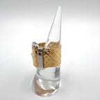 Louis Vuitton Nanogram Gold Plated Silver Ring — view 6